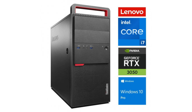 Lenovo M800 Tower i7-6700 8GB 512SSD RTX3050 6GB WIN10Pro