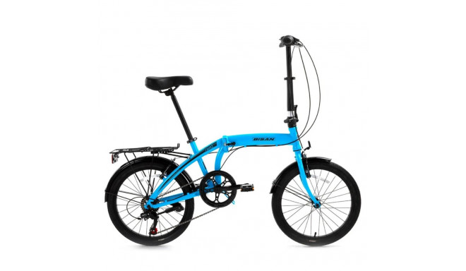 Kokkupandav jalgratas Bisan 20 Twin S helesinine