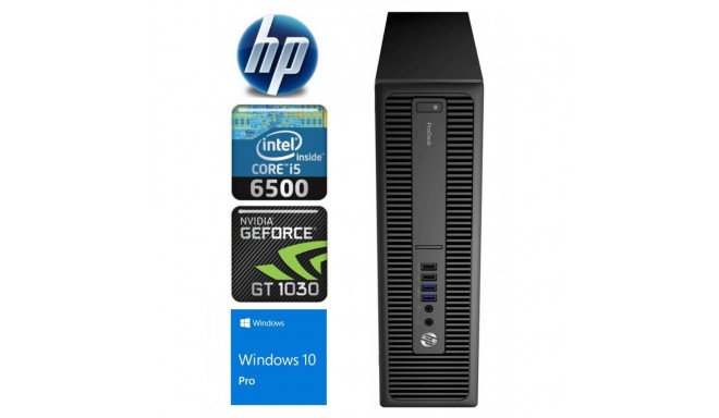 HP 600 G2 SFF i5-6500 8GB 256SSD+2TB GT1030 2GB WIN10Pro