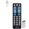 Hama Universal IR Remote Control  2-in-1 Large Illuminated Buttons Teachable Black