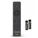 Hama Universal TV Remote Control 4-in-1 Infrared Smart App Button Eco-Friendly Design Black
