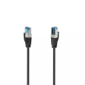 Hama CAT6a S/FTP andmesidekaabel 10 Gbit/s 5m RJ45 Must
