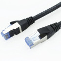 Hama CAT6a S/FTP andmesidekaabel 10 Gbit/s 5m RJ45 Must
