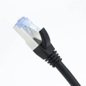 Hama CAT6a S/FTP andmesidekaabel 10 Gbit/s 5m RJ45 Must