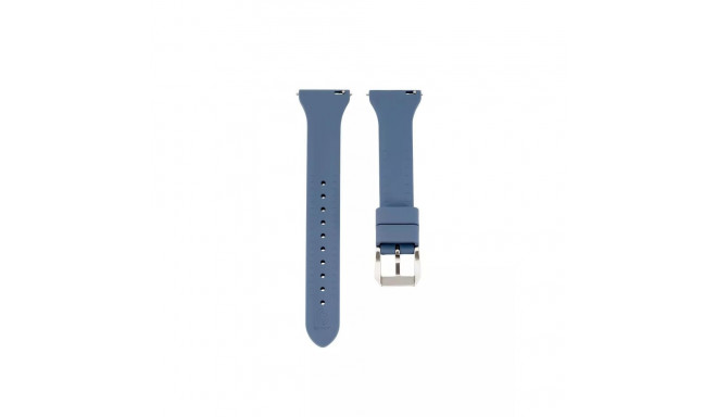 Connect T-Buckle Silikoon Loop Rihm 22mm (M/L 130mm) Sinine