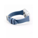 Connect T-Buckle Silikoon Loop Rihm 22mm (M/L 130mm) Sinine