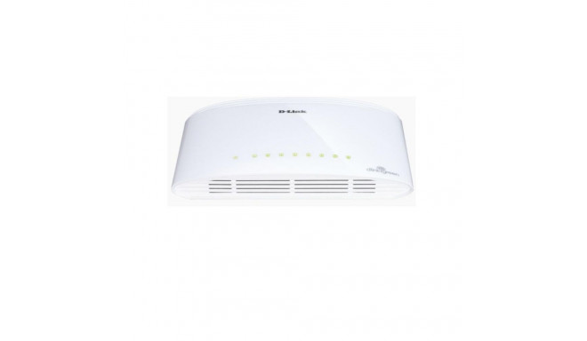 D-Link Switch DGS-1008D Unmanaged  Desktop  1 Gbps (RJ-45) ports quantity 8