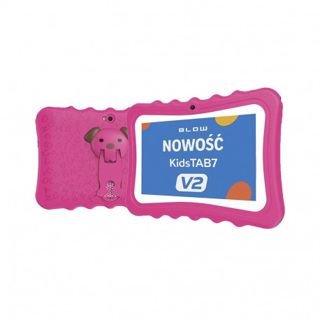 Tablet KidsTAB7 V2 4/32GB pink case camera 2MP
