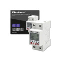 WiFi DIN rail relay with electricity meter 63A