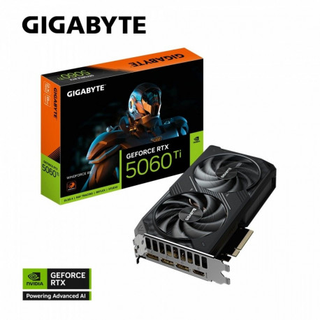 GeForce RTX 5060 Ti WINDFORCE 8G 128BIT GDDR7 HDMI/3DP graafikakaart