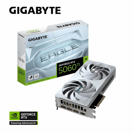 Graafikakaart GeForce RTX 5060 Ti EAGLE OC ICE 8G 128BIT GDDR7 HDMI/3DP