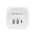 Power cube 6in1 3x AC 2x USB 1x USB C PD 20W