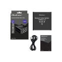 Splitter Ethernet mini SWITCH 1x3 RJ45 USB C