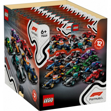 Bricks Minifigures 71049 F1 Collectible Race Car (display 36 pcs)
