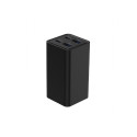 Universal charger 65W GaN 2xUSB-A 2xUSB-C fast charger black