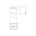 Compact dishwasher CP 8F9FFW