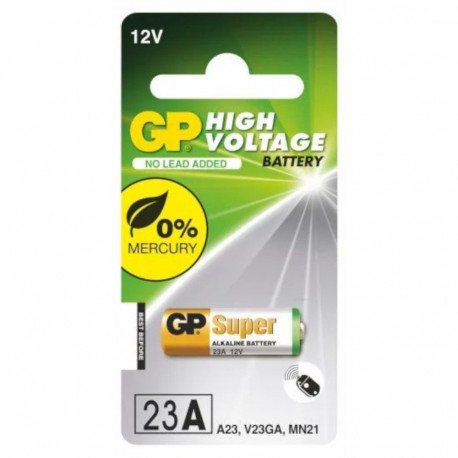 Car remote battery GP 23A MN21 blister 1 pcs
