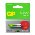 ALKALINE BATTERIES LR03 /AAA GP SUPER 5PCS.