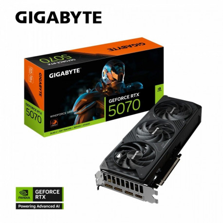 GeForce RTX 5070 WINDFORCE SFF 12G 192BIT GDDR7 3DP/HDMI graafikakaart