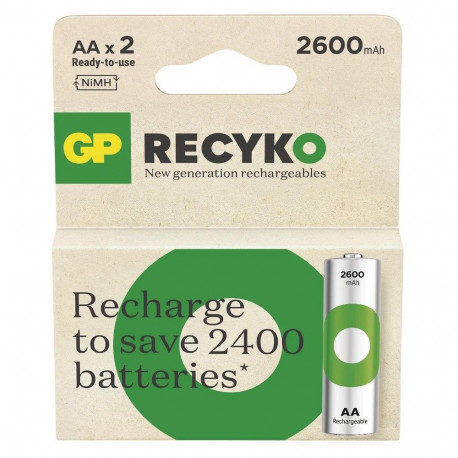 Akud R6/AA NI-MH 2 600mAh blister 2 tk