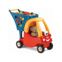 Shopping cart with a basket