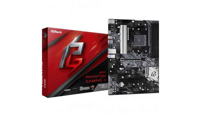 Motherboard B550 Phantom Gaming 4 AM4 4DDR4 HDMI M.2 ATX