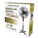 Cooling fan Hurricane black-gray