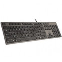 Keyboard KV-300H USB grey