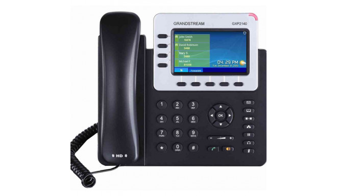 The Grandstream GXP2140 is a high-end enterprise-grade IP phone designed for users 