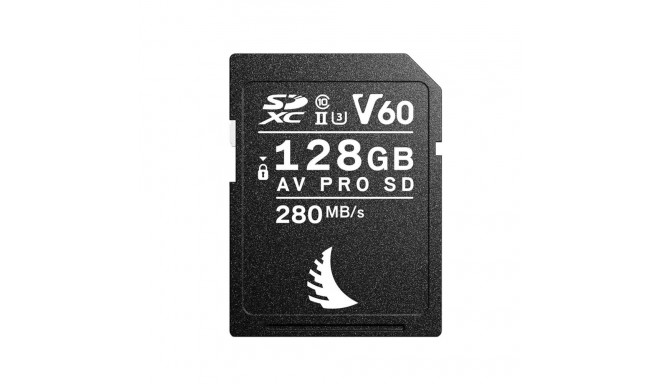 Memory Card - Angelbird 128GB 280R/160W AV Pro UHS -II SDXC V60 for Canon (1 pc) (Non -genuine packa