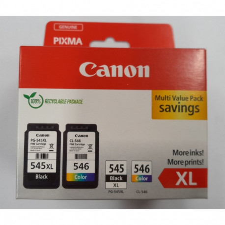 Tint Canon PG-545XL/CL-546 komplekt iP2850 MG2450/2950 MG3050/3053 MX495 TS205/305/3150/3350/3351