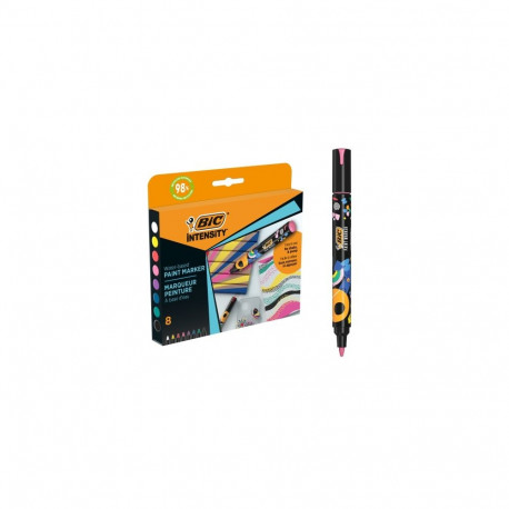 BIC Intensity Paint Marker 8 colours set