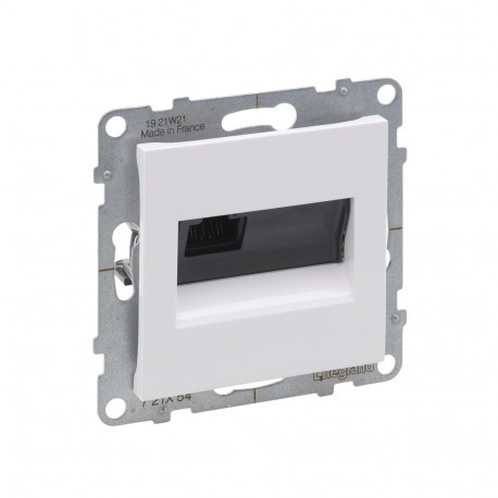 RJ45 SOCKET CATEGORY 6A UTP WHITE