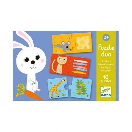PUZZLE DUO DINNERS READY 20 PCS DJ08166