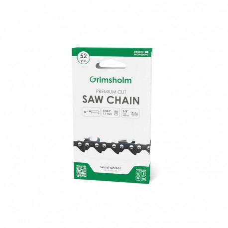 SAW CHAIN PREMIUM 52 DL 3/8 .043/1.1MM