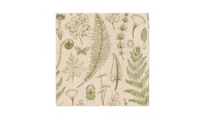 NAPKINS PAPER FOREST NATUR 33X33CM 20PCS