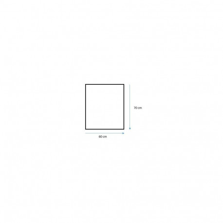 MIRROR ENLIGHTED LED LUPUS 60X70CM