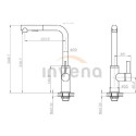 KITCHEN MIXER PRETO