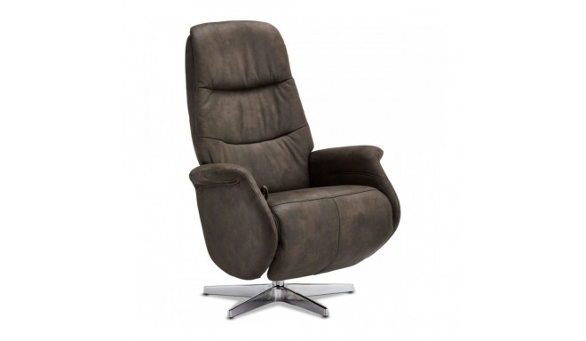 Tugitool Delta recliner, pruun tekstiil