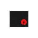 Bosch Serie 6 PKE645FP2E hob Black Built-in 60 cm Ceramic 4 zone(s)