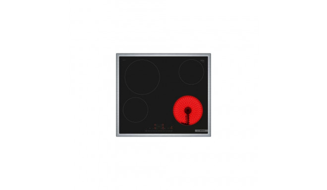 Bosch Serie 6 PKE645FP2E hob Black Built-in 60 cm Ceramic 4 zone(s)