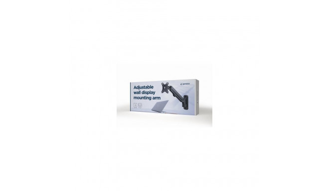 Gembird MA-WA1-01 monitor mount / stand 68.6 cm (27&quot;) Wall Black