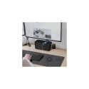 LogiLink KAB0077 cable organizer Universal Cable box Black 3 pc(s)