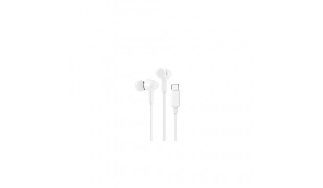 Belkin SoundForm Headset Wired In-ear Music/Everyday USB Type-C White