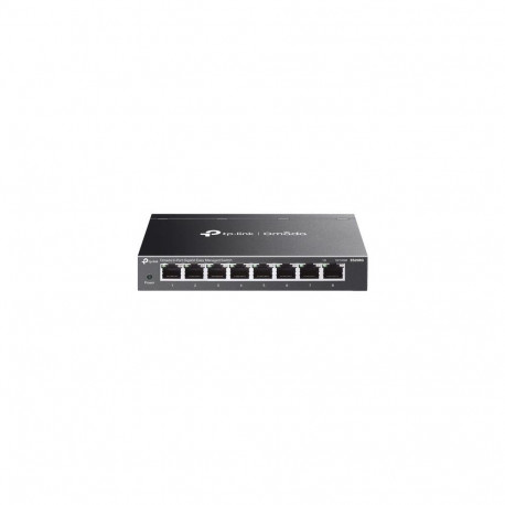TP-Link Omada ES208G network switch Managed L2 Gigabit Ethernet (10/100/1000) Black