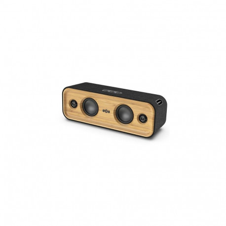 The House Of Marley EM-JA030-SB portable/party speaker Stereo portable speaker Black, Yellow 40 W