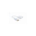 Gembird A-DPM-DVIF-002-W video cable adapter 0.1 m DisplayPort DVI White