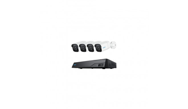 Reolink NVS8-5MB4 - 5MP Security Camera System, 8-Channel NVR with Built-in 2TB HDD, Person/Vehicle/