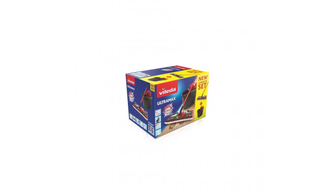 Vileda Ultramax Set mop Dry&amp;wet Black, Red
