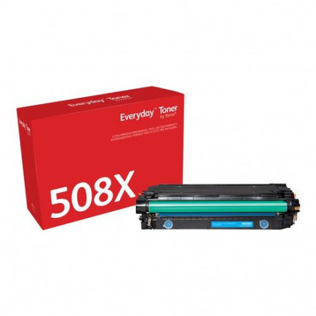 EverydayTM Cyan Toner by Xerox compatible with HP 508X (CF361X), High capacity